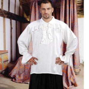 Francis Drake Pirate Shirt by The Pirate Dressing! Size S/M C1108 New with Tags!